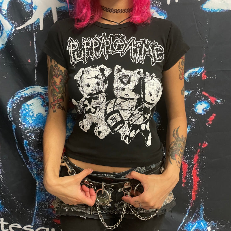 P.P.T PUPPY TRIO BABY TEE