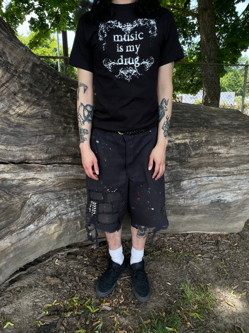 MUSIC IS MY DRUG TEE