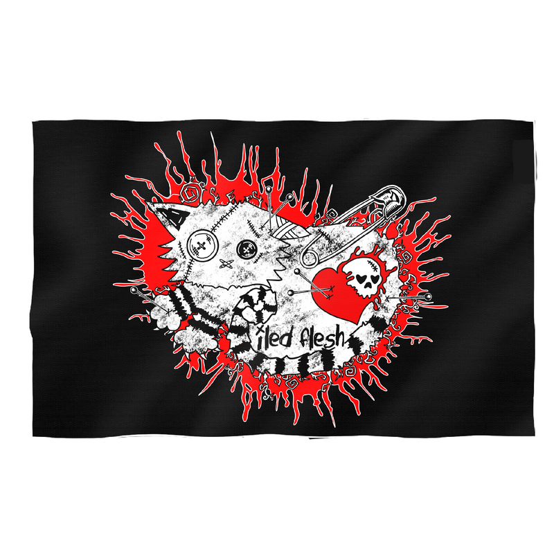KREEPY KAT FLAG