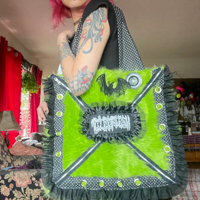 GREEN MEAN MACHINE BAG
