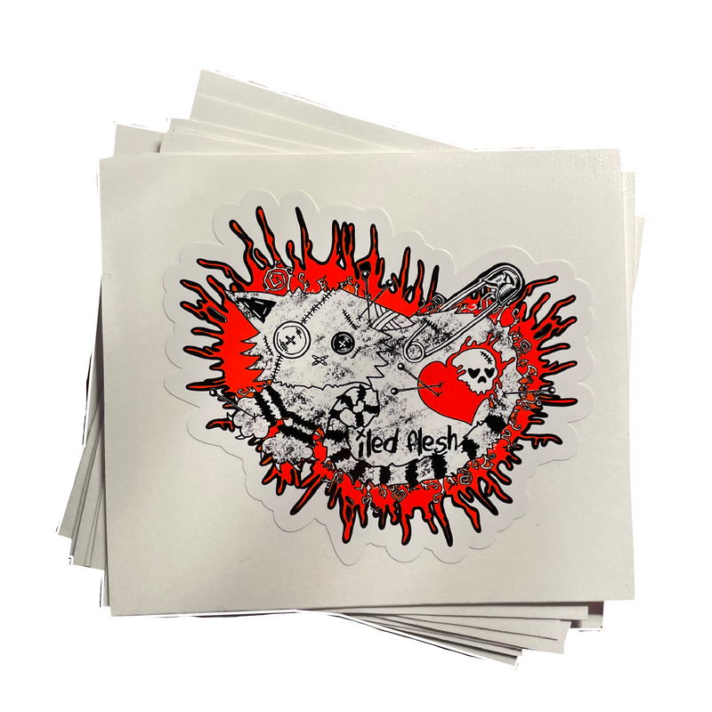 KREEPY KAT STICKER