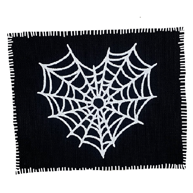 COBWEB HEART PATCH