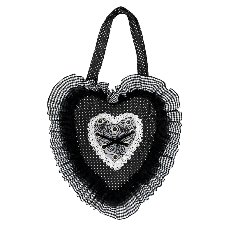 POLKADOT HEART BAG