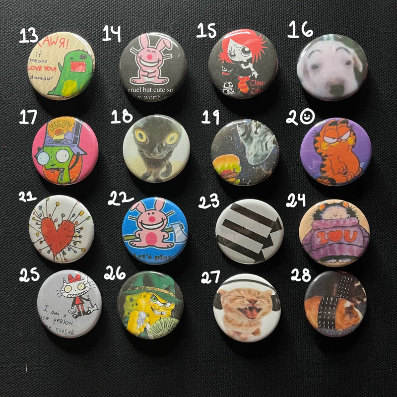 1.25 MISC PINS