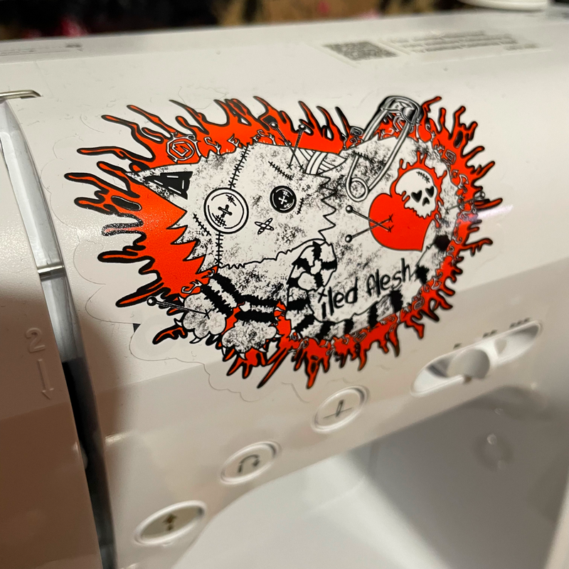 KREEPY KAT STICKER