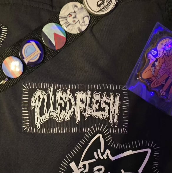 PILED FLESH PATCH
