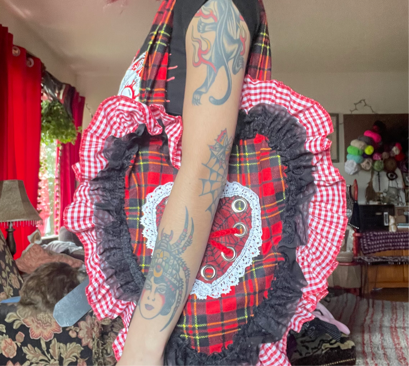 PUNKY HEART BAG