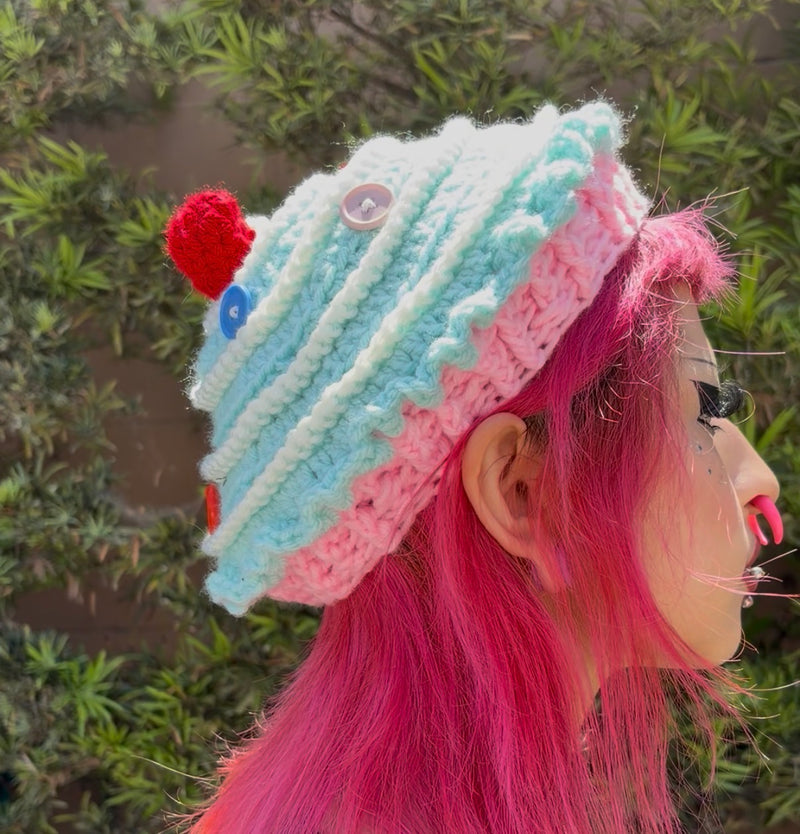 CUTIE BLUE CAKE BERET