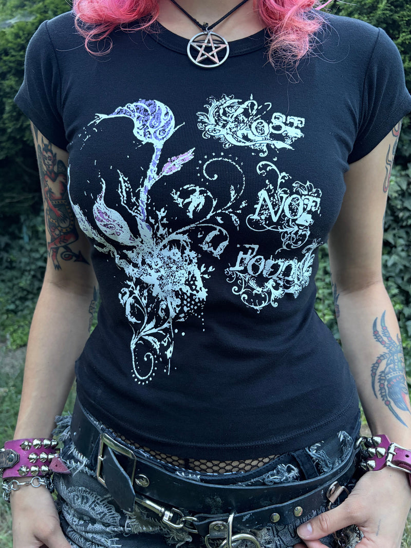 LOST NOT FOUND BABY TEE