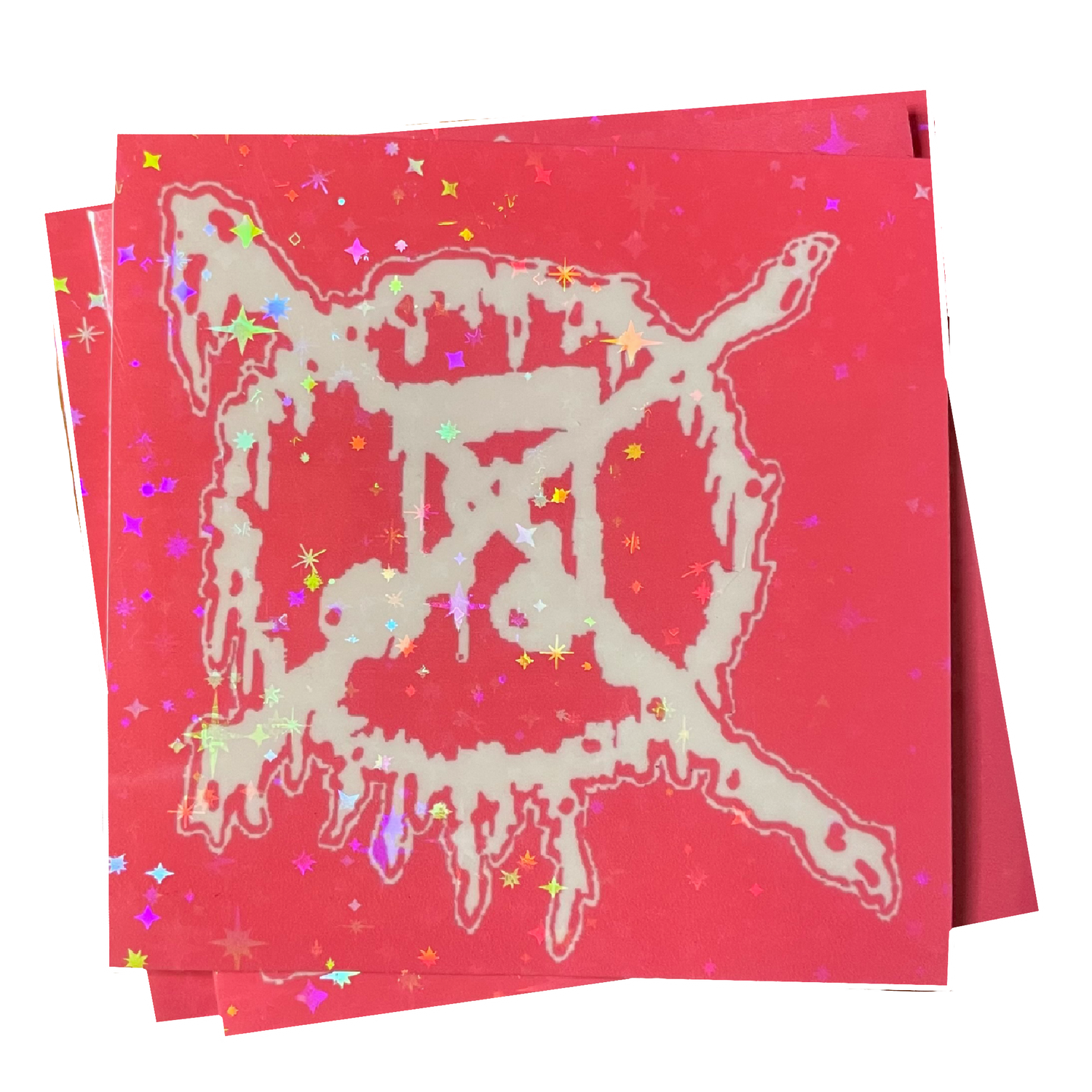 PINK ANTIMUSIC STICKER