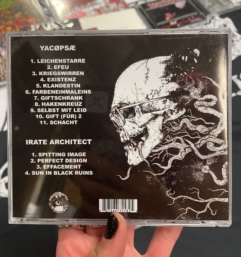 YACOPSAE/IRATE ARCHITECT - SPLIT CD