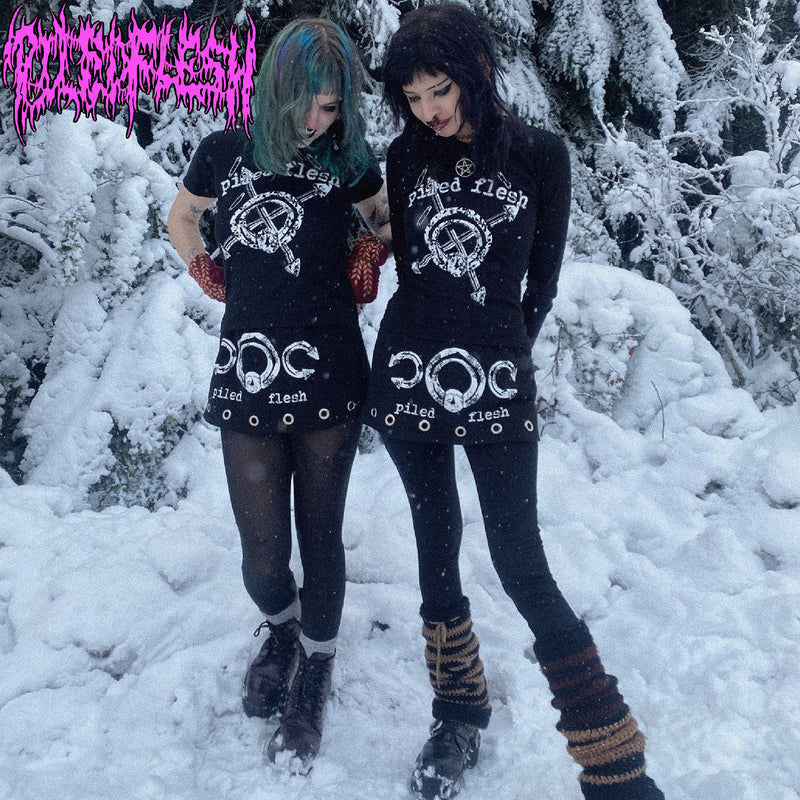 PIERCED PF MINI SKIRT