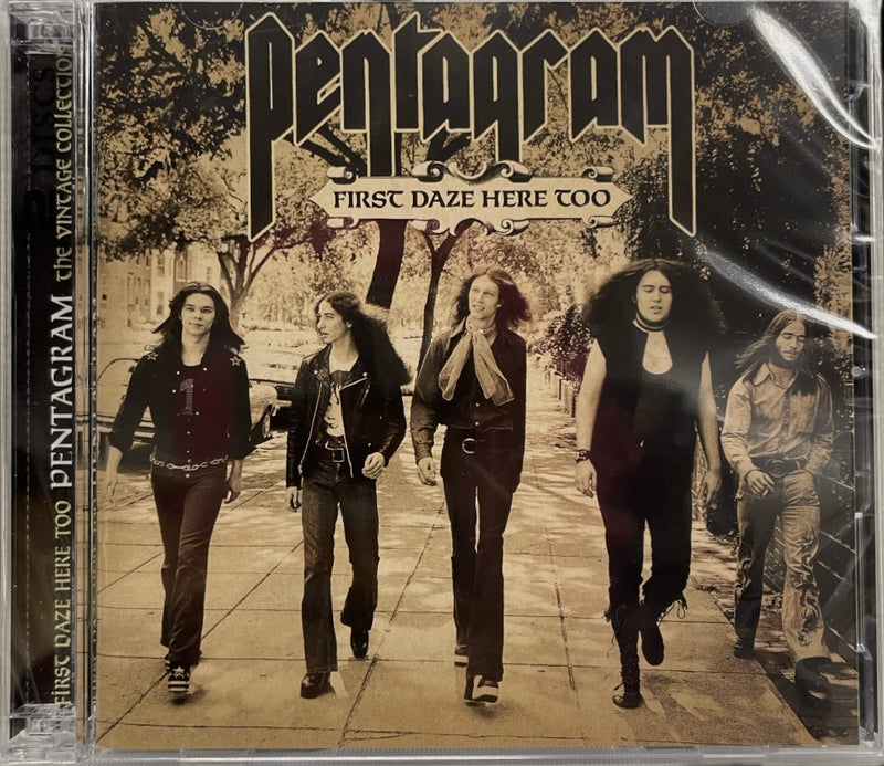 PENTAGRAM - FIRST DAZE HERE TOO CD