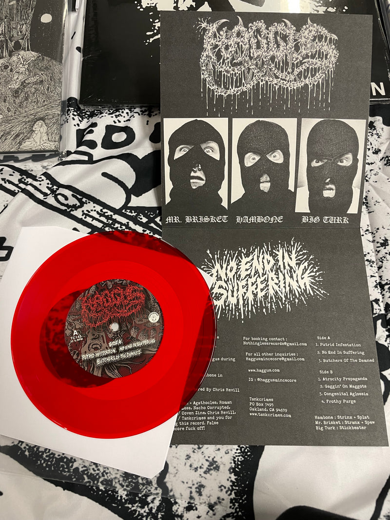 HAGGUS - NO END IN SUFFERING VINYL