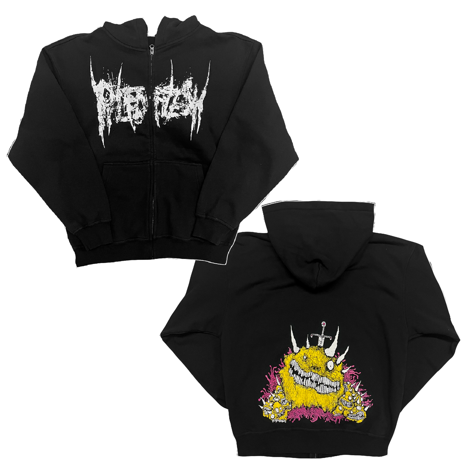 PILEDFLESH ZIP UP