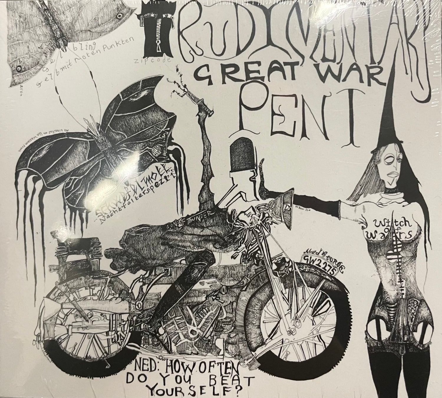 RUDIMENTARY PENI - GREAT WAR CD