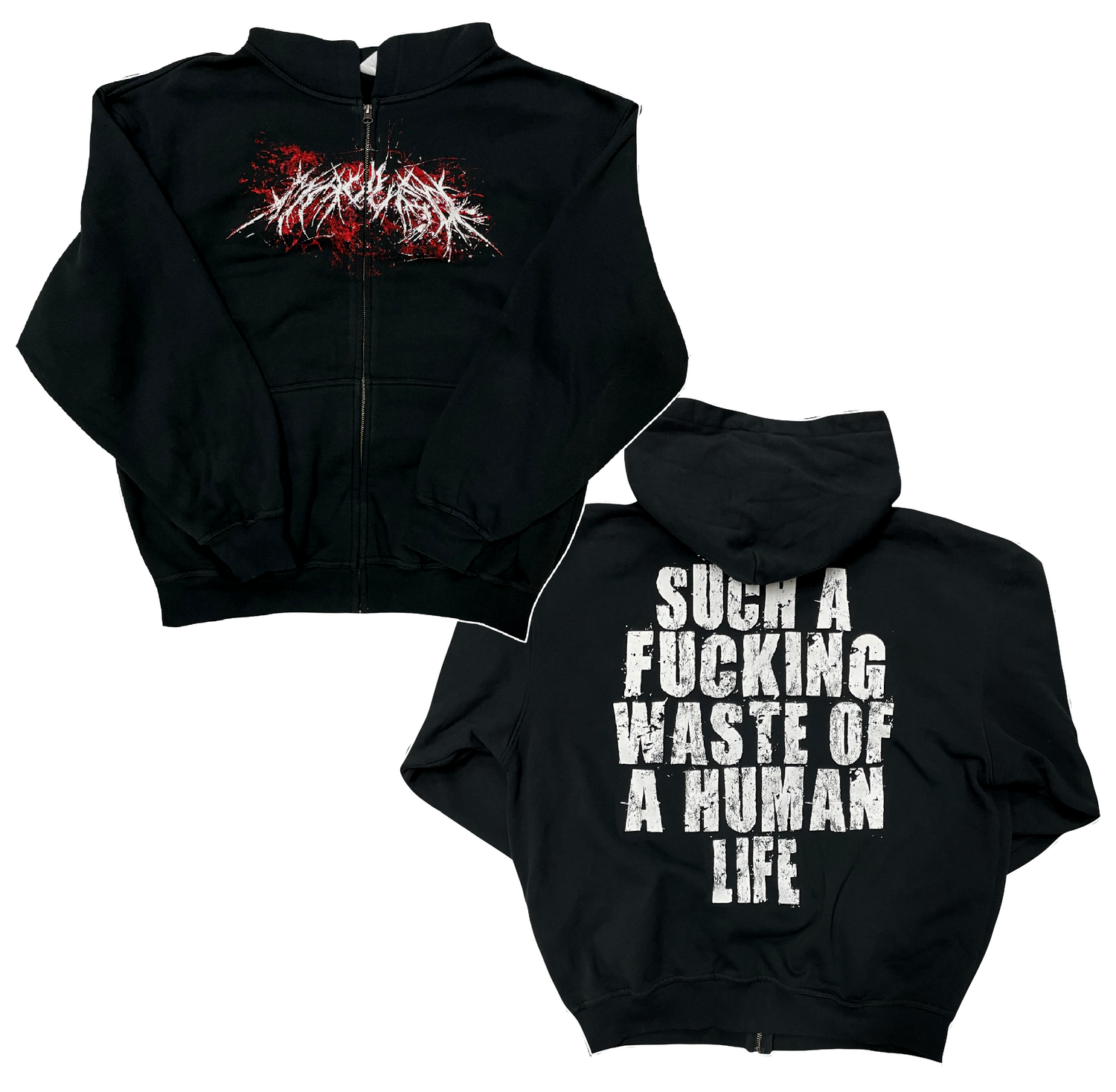 MAULED ZIP UP