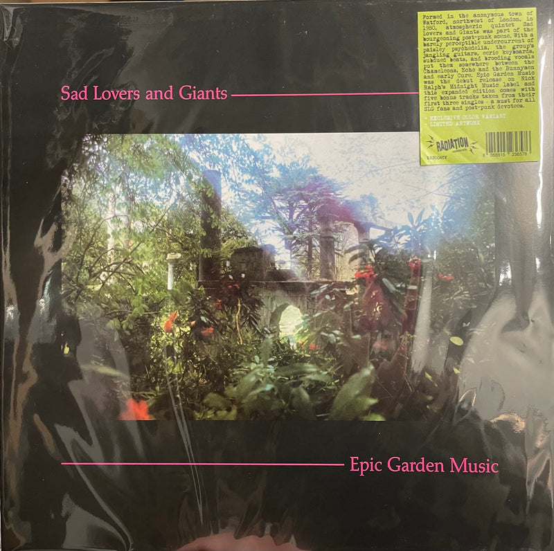 SAD LOVERS & GIANTS - EPIC GARDEN MUSIC VINYL