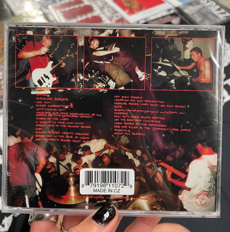 SPAZZ - CRUSH KILL DESTROY CD