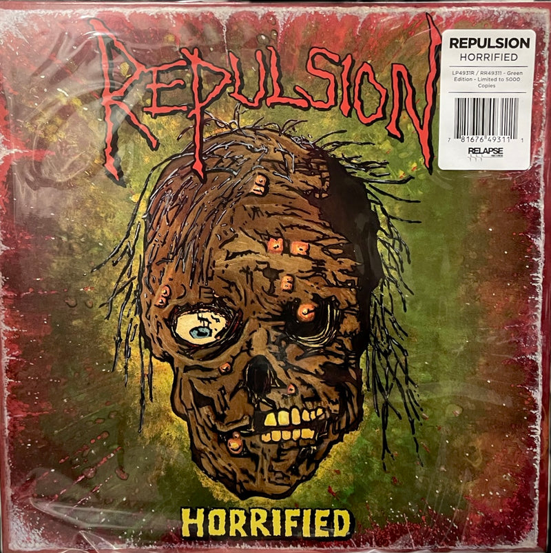 REPULSION - HORRIFIED VINYL – PILED FLESH